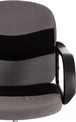 Кресло BAGGI PA флок , серый/черный, 29/35 Tetchair 19512