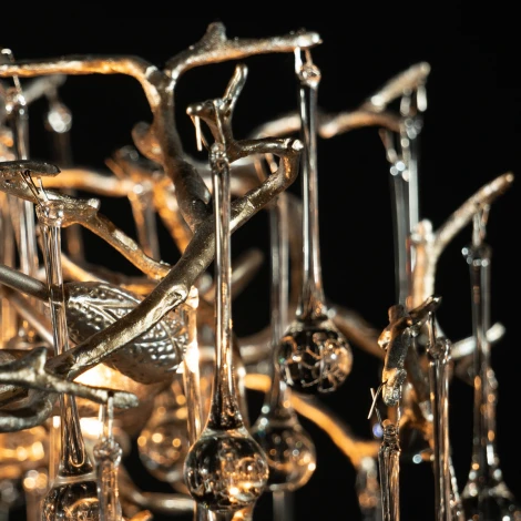 Подвесная люстра Loft IT Bijout 10068/800 SG (220V, на тросе, ветки)