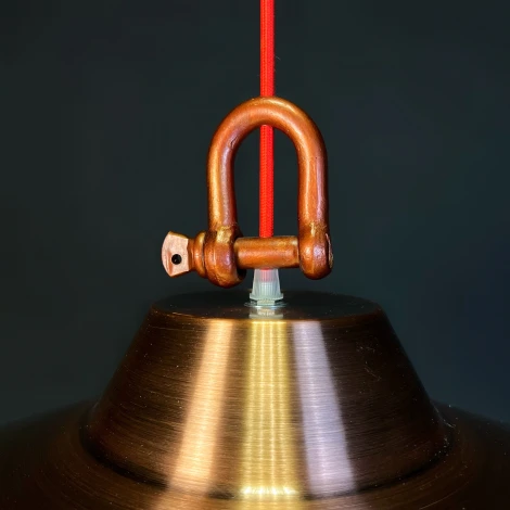 Подвесной Лофт светильник Smм Медь ImperiumLoft Smm01 (185374-26) (220V, на проводе, круглые)