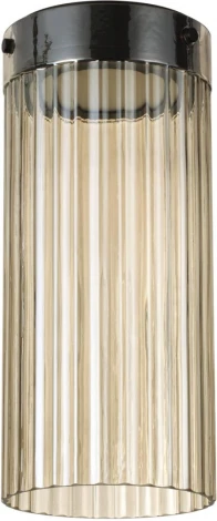 Потолочный светильник каскадный круглый Odeon Light Pillari 5047/10LC черный/светл.янтарный/металл/стекло LED 10W 4000К 1237Лм (220V, круглые)