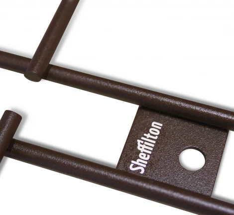 Вешалка SHT-WH14-3 коричневый муар Sheffilton 7092683403