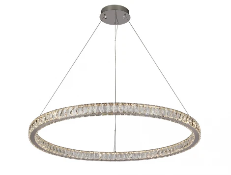 Подвесной светодиодный светильник кольцо Newport 8580 8580/100 C chrome (220V, на тросе, кольцо)