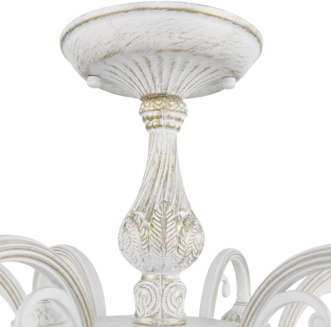 Потолочная люстра на штанге Arte Milano AM347410 347410/6 WT+G (220V)