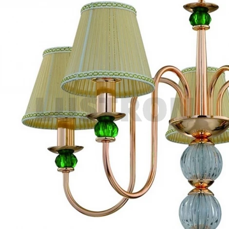 Подвесная люстра IDLamp Rose 826/5-Dorato
