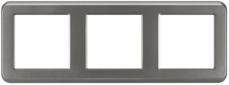 Рамка пластиковая FRM-VERSA-PL-3-GR (Arlight) 043785