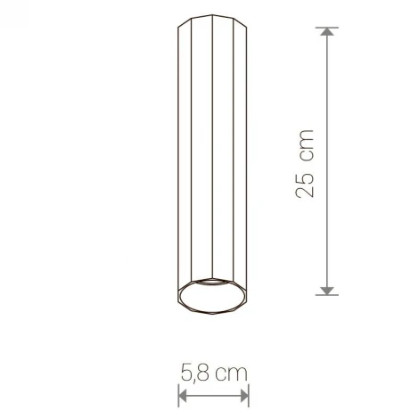 Накладной точечный светильник Nowodvorski Poly 8877 (220V, круглые)