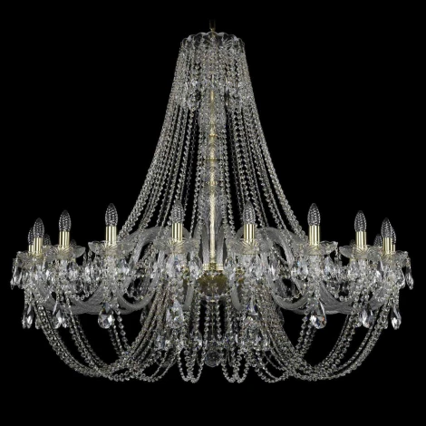 Подвесная люстра Bohemia 1406 1406/20/460/h-115/Ni