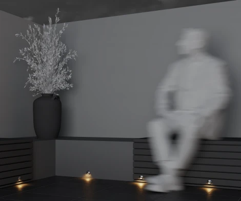 Встраиваемый светильник уличный IP65 Maytoni Flash O044DL-L1S3K1 (LED, 220V, круглые)