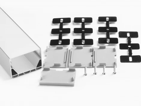 Профиль для светодиодной ленты накладной 2м LEDS POWER 008516