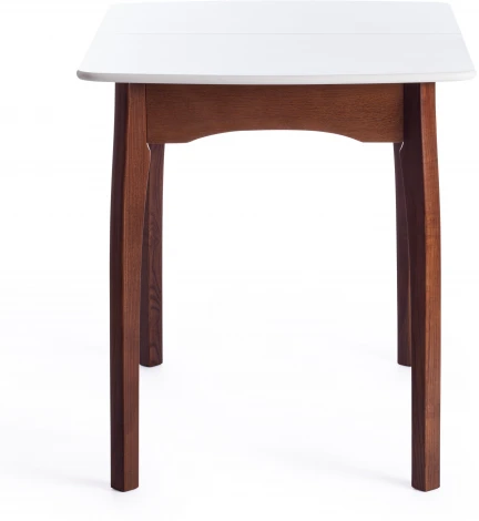 Стол CATERINA бук, мдф, 100+30x70x75, коричневый, белый Tetchair 15856