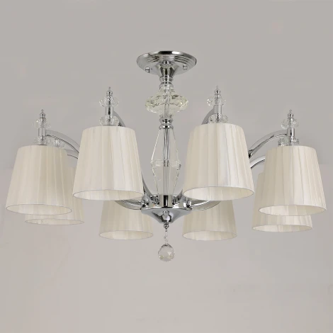 Потолочная люстра на штанге ILLUMICO IL1329-8CPA-29 CR