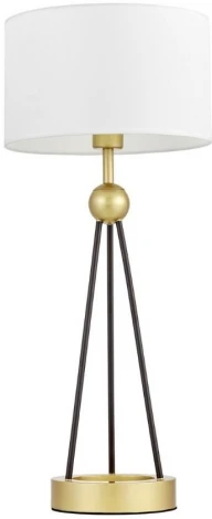 Настольная лампа Lumina Deco Belforte LDT 5527 GD+WT