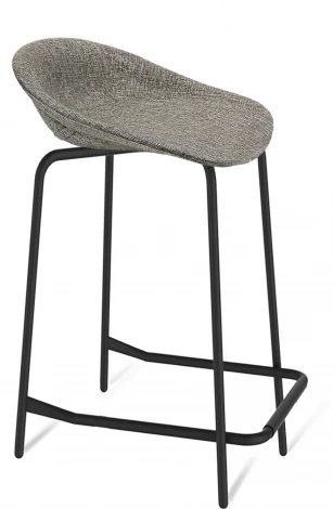 Стул полубарный SHT-ST19-SF1/S29-1 коричневый сахар/черный муар Sheffilton 4354045901