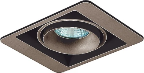 Встраиваемый светильник Donolux Lumme DL18615/01WW-SQ Champagne/Black (220V)