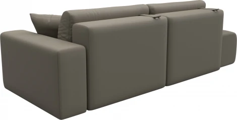 Диван прямой Лига-036 НПБ Модерн подлокотник справа Лига Диванов (Экокожа) арт.127709