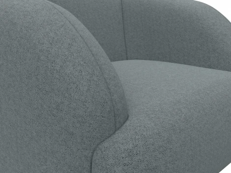 Кресло Лига-041 (Серый/Рогожка) Лига Диванов арт.125074