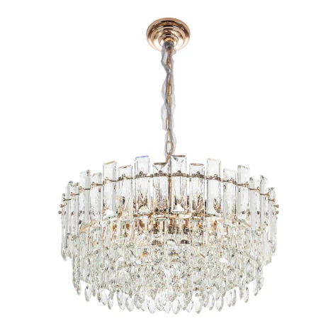 Подвесная люстра хрустальная Modelux MODELUX ML.7082.12 GD