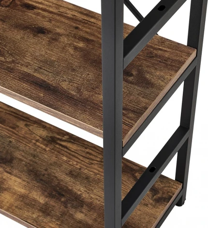 Стеллаж ESF S04/МДФ,Металл