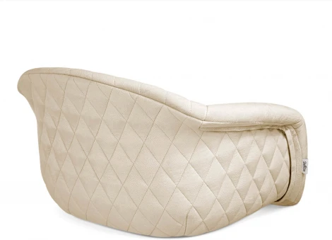 Стул полубарный Sheffilton SHT-ST31-C4/S80-1 Кремовый/прозрачный лак/черный муар