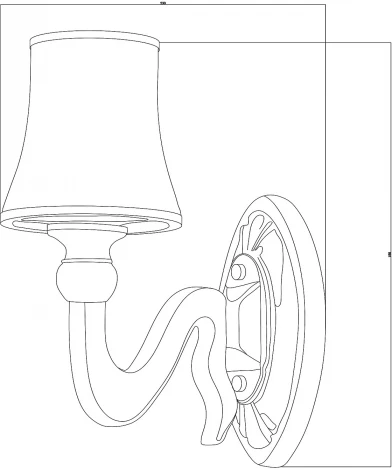 Бра Moderli Violetta V1131-1W