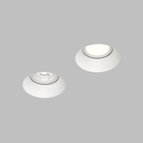 Точечный встраиваемый светильник под шпатлевку Denkirs Spot Hide DK2140-WH