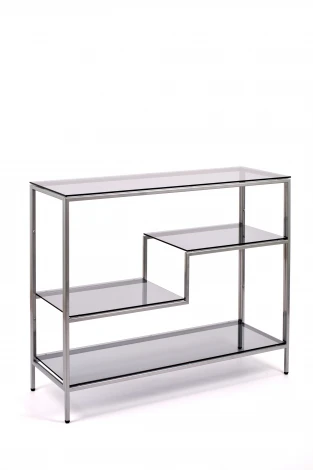 Консольный стол AllConsoles 1011-CS grey серебряный