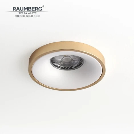 Встраиваемый светильник Raumberg TerraWh\FrGd White\French Gold
