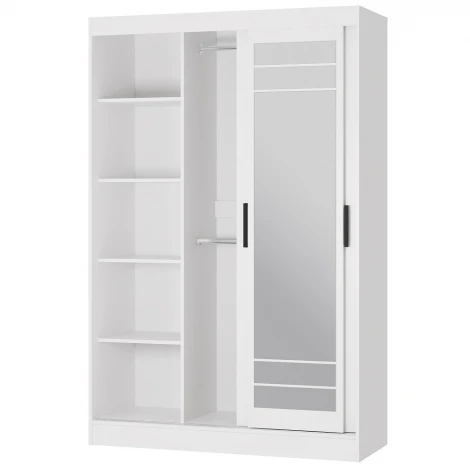 Шкаф БТС-купе Тео ШКК-02, Белый