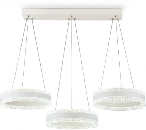 Подвесной светильник светодиодный с пультом ACRYLICA FA6206 Ambrella (220V, на тросе)