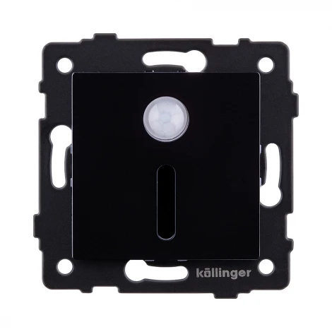 Подсветка для лестницы с датчиком движения, точечный свет, черный Kollinger REA-045BK для Aspekt, Eleganz, Reflex