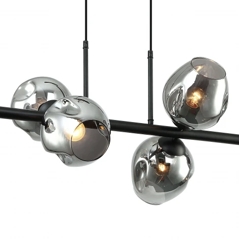 Подвесной светильник Favourite Traube 2361-6P (220V, на проводе, молекулы)
