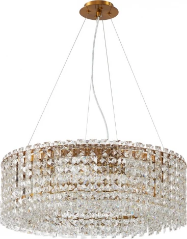 Подвесная люстра хрустальная Stilfort Delone 2179/05/08P (220V, на тросе)