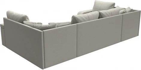 Диван П-образный Николь Лига Диванов (Рогожка) арт.125910