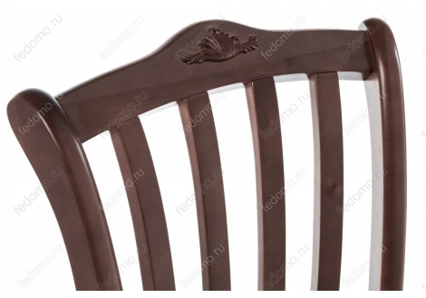 Стул Woodville Виньетта коричневый 371204