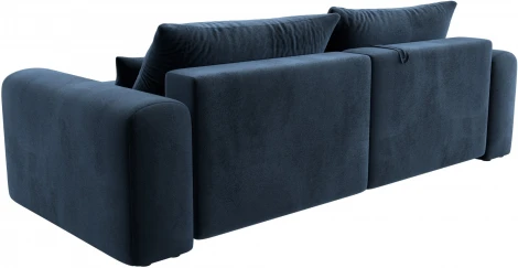 Диван угловой Лига-056 НПБ угол универсальный Лига Диванов (Велюр) арт.129151