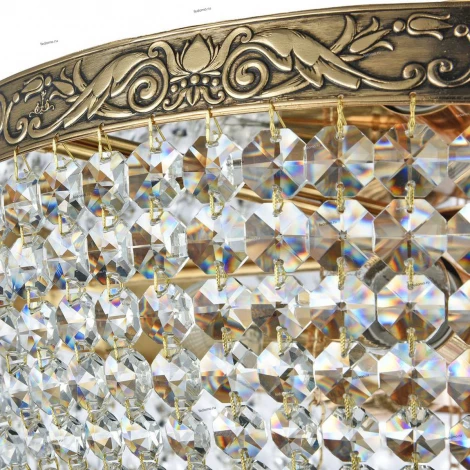 Потолочная люстра Maytoni Palace DIA890-CL-10-G