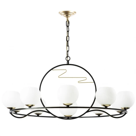 Подвесная люстра Lightstar Enna 762117 (220V, на цепи, шарики, кольцо)