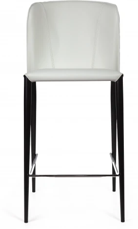 Стул полубарный Albert, кожа белый Top Concept (21097)