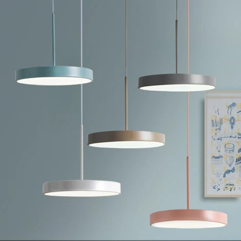 Подвесной светильник Turna One D40 Blue ImperiumLoft Turna-One01 (183492-26) (LED, 220V, круглые)