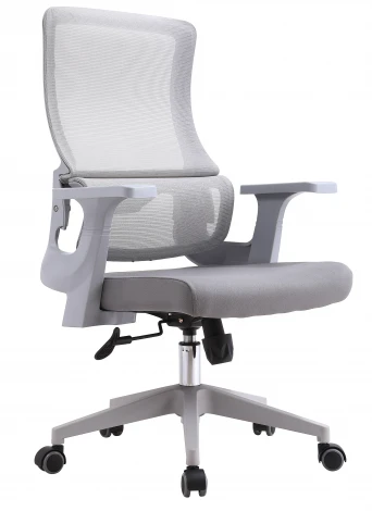 Кресло офисное TopChairs Argo серый арт.УТ000040046