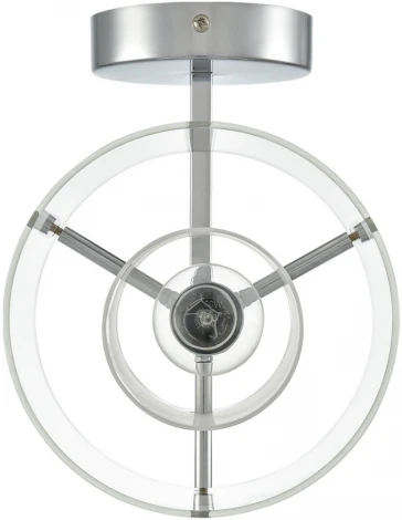 Бра Lumion Verdi 8261/1W металл/стекло, хром/прозрачный E14 1*40W 220V