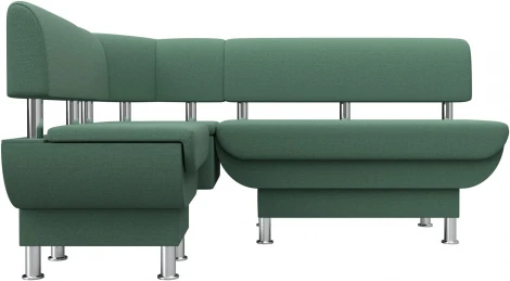 Диван кухонный угловой Альфа левый угол Лига Диванов (Рогожка) арт.123814L