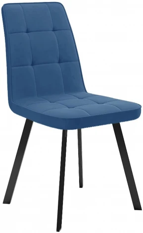 Стул DikLine 207 B8 BLUE  /ножки черные арт.00-00059826