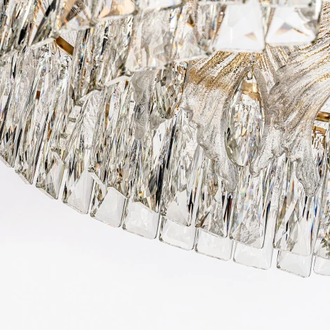 Подвесная люстра хрустальная Modelux ML.7445.600 GD