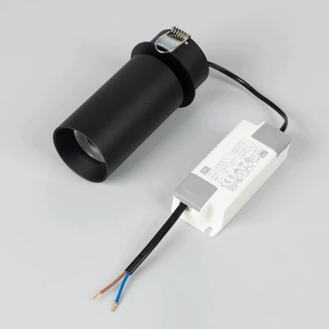 Встраиваемый точечный светильник SP-GABI-BUILT-FLAP-R50-9W Warm3000 (BK, 60 deg, 230V) (Arlight, IP40 Металл) 052354 (LED)