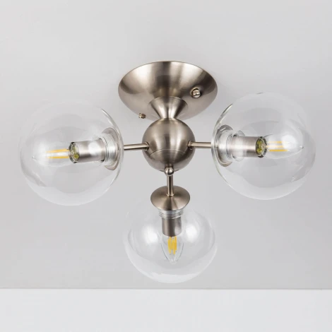 Потолочная люстра Citilux Томми CL102131 (220V, шарики, молекулы)