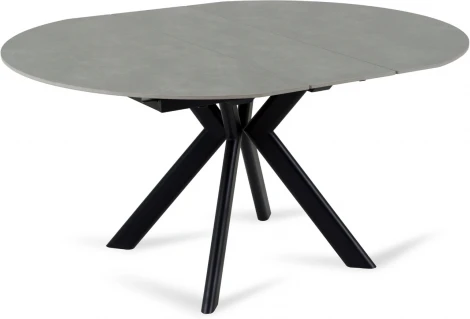 Раздвижной обеденный стол Boddy ОГОГО Обстановочка! (Керамика/Черный,Темно-серый) арт.926796