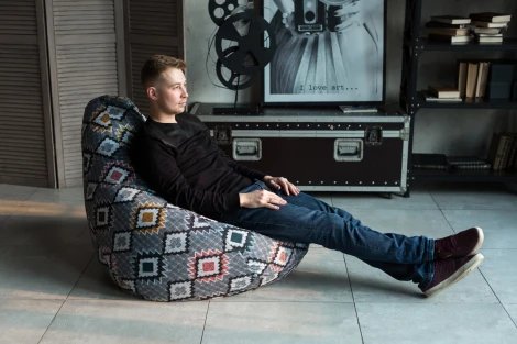 Кресло мешок Dreambag Груша Этнос (XL, Классический) 5006221