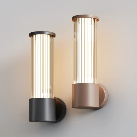 Настенный уличный IP54 LED светильник Maytoni Lit O593WL-L8BR3K (220V)