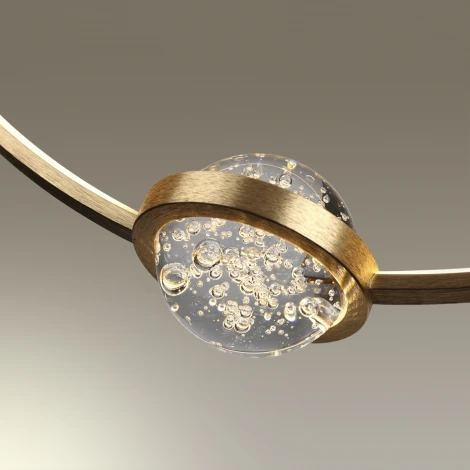 Подвесной светильник Odeon Light Gota 4336/18L (LED, 220V, на тросе, кольцо)